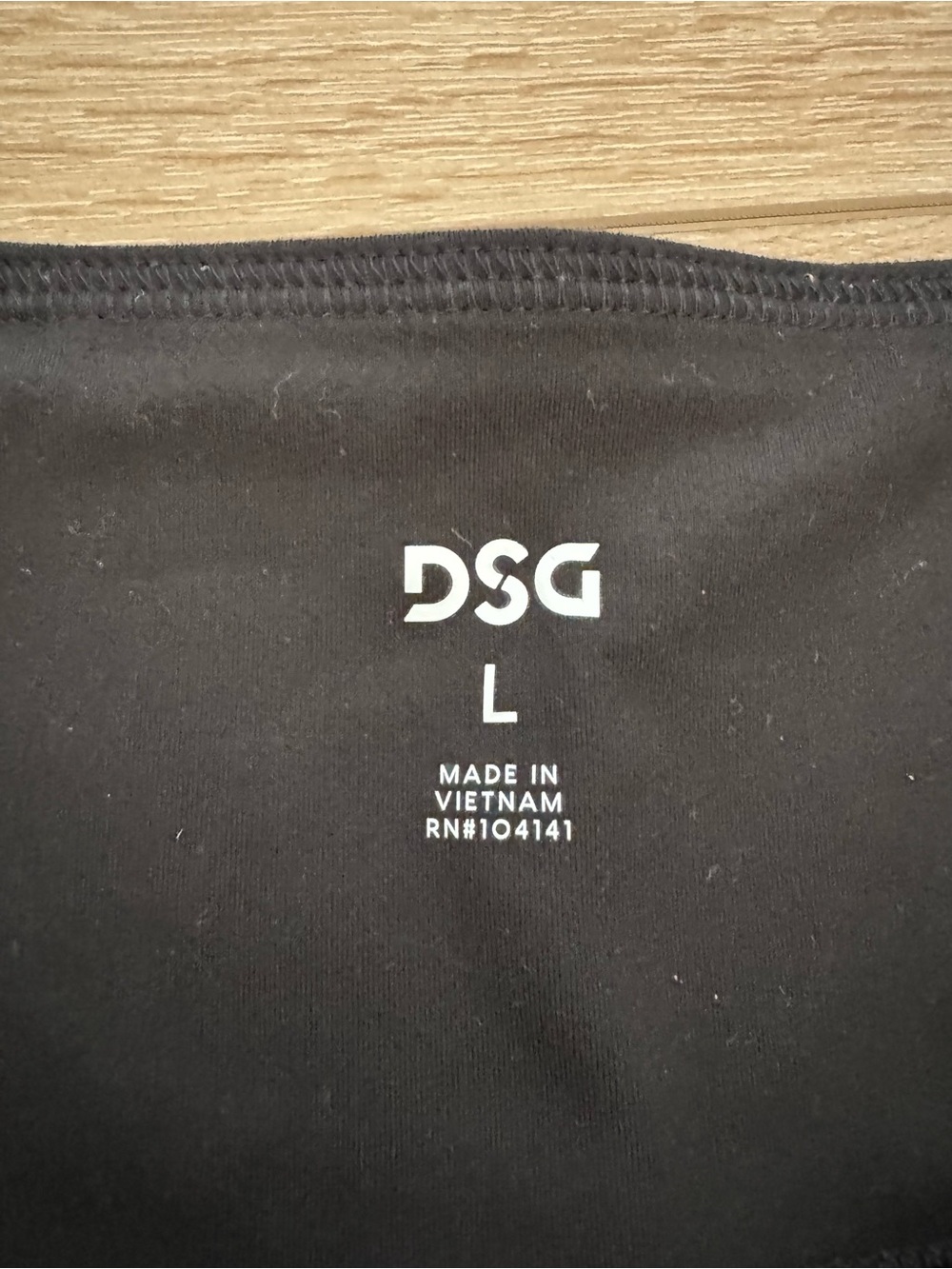 DSG Momentum High Rise 7/8 Perforated Leggings Womens Black size Large - Picture 6 of 9